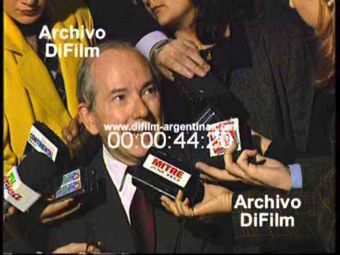 DiFilm - El Fondo Monetario Internacional se reúne con Carlos Menem (1996)