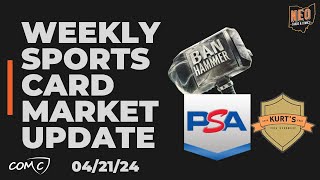 Weekly Sports Card Market Update & News.  PSA vs Kurts Card Care.