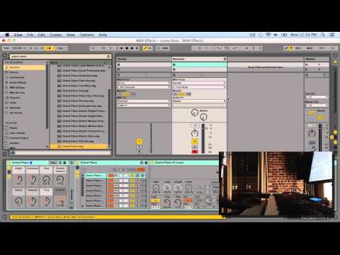 Ableton Live Tutorial - Creating Chord Progressions with MIDI Effects and Routing