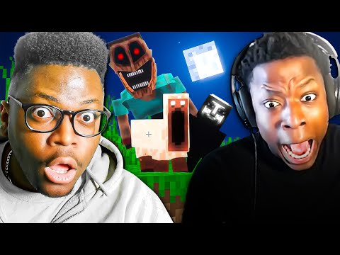 I TOOK JUN INTO A HORROR WORLD ON MINECRAFT