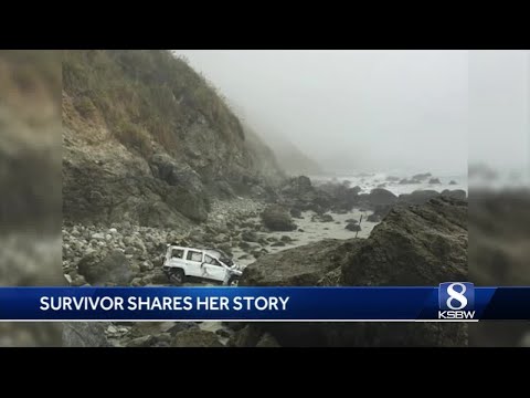 Amazing survival story: Woman who survived Big Sur crash releases pictures