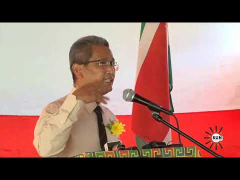 LIVE - Onthulling naambord Directoraat Burgerzaken van ministerie BIZA I SUN WEB TV I