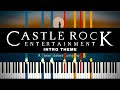 Castle Rock Entertainment Intro Piano Tutorial