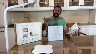 Review 1080p HD Night Vision Cubo Ai Plus Smart Baby Monitor with 3-Stand Set & Sleep Sensor Pad