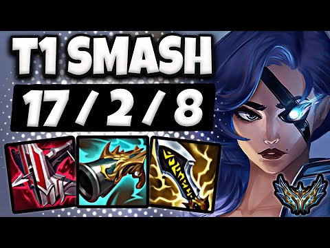 T1 Smash Samira ADC vs Tristana - Rank #5 Korea Challenger ✅