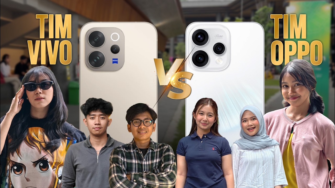 vivo V70 vs OPPO Reno15 Camera Blind Test !! Opini Gen-Z