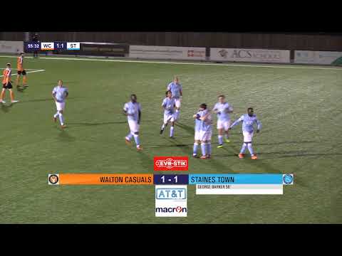 Walton Casuals v Staines Town | HIGHLIGHTS | 16th Oct 2018