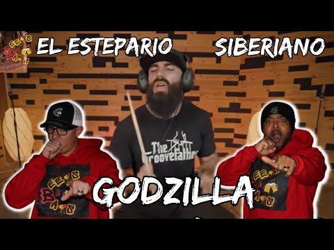 THE BEST DRUMMER ALIVE?!?! | Americans React to El Estepario Siberiano - Godzilla