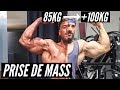 PRISE DE MASS + 100KG!! & Q&R ENTRAINEMENT, MACROS..