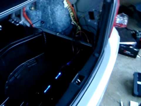 C32 Amg Aftermarket Amp hooked up and Tap into Stock Harness