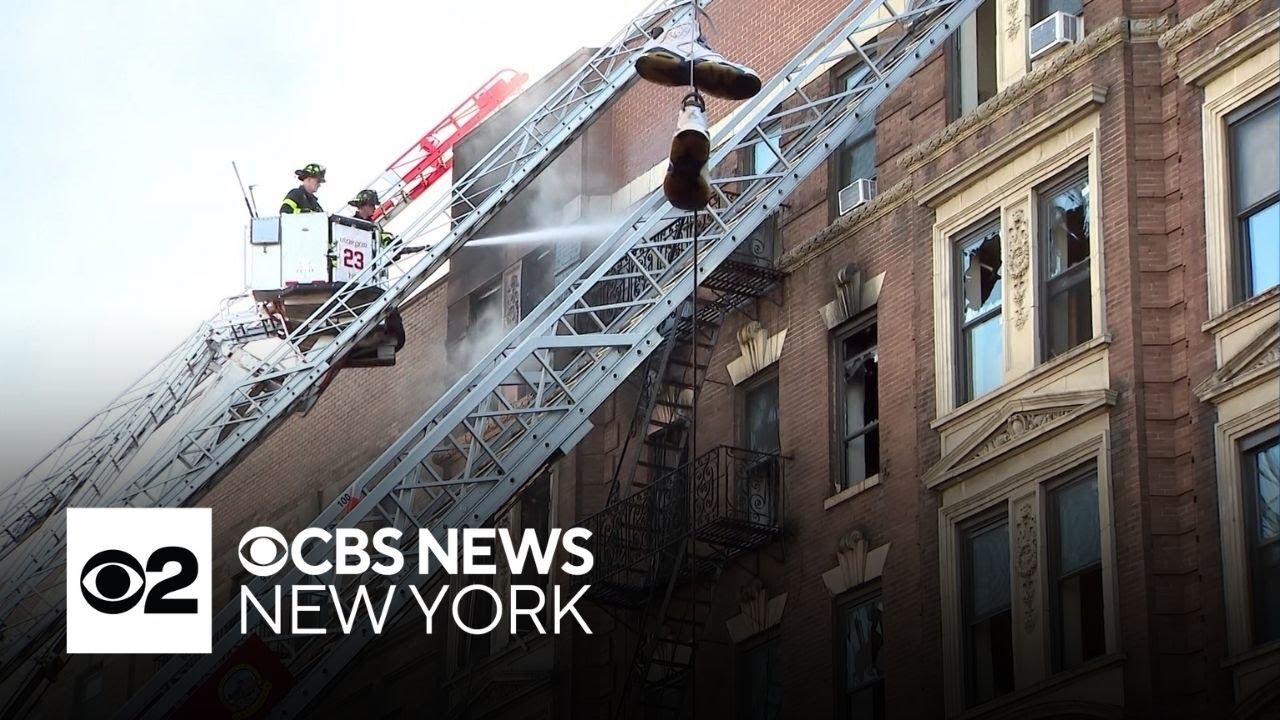 Upper Manhattan fire leaves nearly 100 displaced