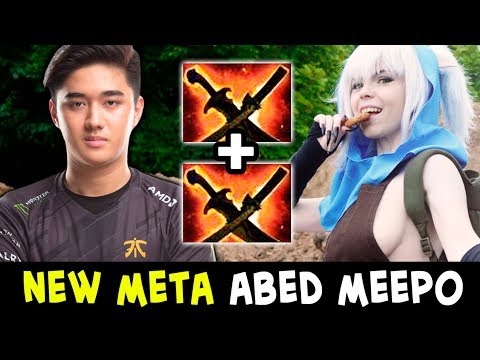 Abed BACK to MEEPO — NEW META BUILD by BEST in Dota