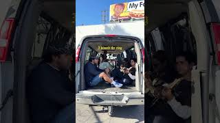 SlowJoy Performing "Mug Shot" in our back parking lot