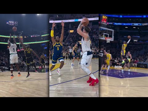 NBA BEST MOMENTS ON COURTSIDE VIEW 2024
