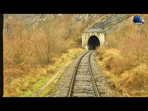 Train Backview Alesd-Suncuius-Bratca cu/with IR1834 Timisoara Nord - Iasi - 03 February 2017