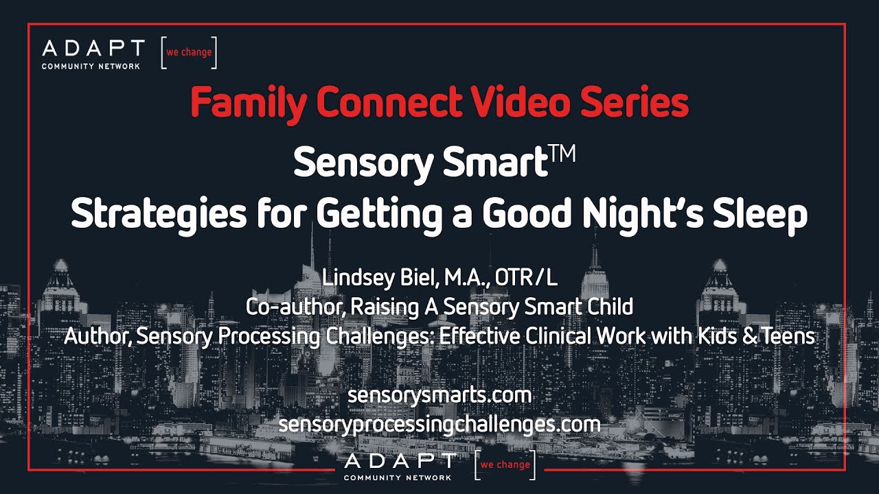CHINESE - Sensory Smart Strategies for Getting a Good Night's Sleep
