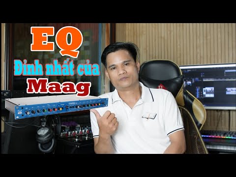 EQ ĐỈNH NHẤT CỦA HÃNG MAAG, EQ4M 6 BAND - DÙNG CHO MASTERING VÀ VOCAL NISSIAUDIO.VN