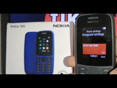 how to turn off startup tone in nokia 105 ta 1304 ss !! nokia 105 me startup tone kaise band kare