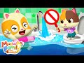 Baby Saves Water | Save the Earth Song | Good Habits | Kids Song | Kids Cartoon | MeowMi Family Show