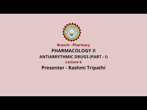 Antiarrhythmic Drugs(Part-1)
