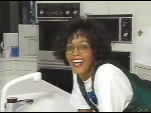 Whitney Houston  - Arsenio Hall Show 1992  From Whitney's Home in New Jersey