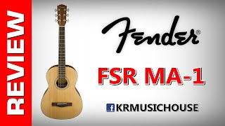 Video thumbnail for Fender MA-1 ★ Travel Guitar by KR MUSIC HOUSE