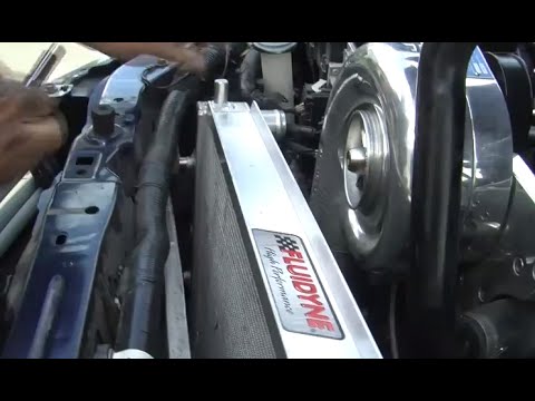 Fluidyne 3 Core 3 Pass S197 Mustang Radiator