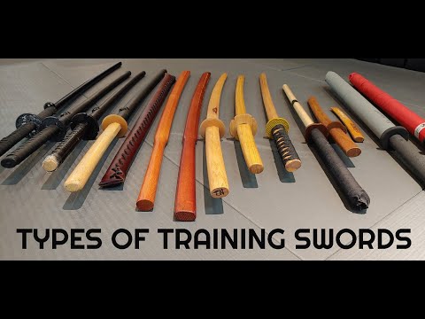 Types of Bokken and wooden swords