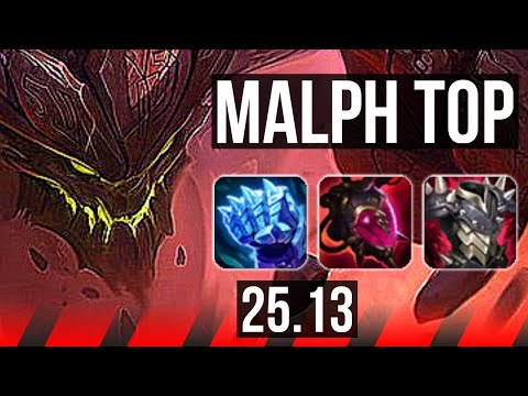 MALPHITE vs IRELIA (TOP) | 48k DMG, 8/4/24 | KR Master | 25.13