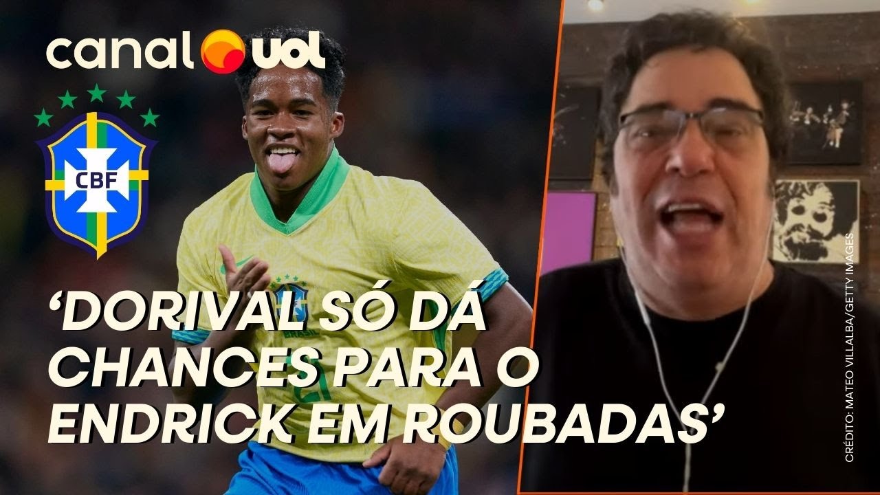 CASAGRANDE CRITICA: ENDRICK MERECIA ESPAÇO NA SELEÇÃO QUE NÃO FOI DADO A ELE!