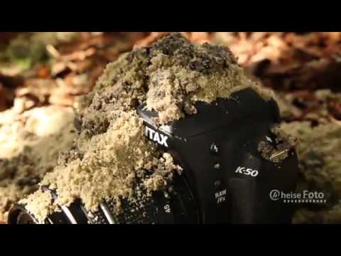 Keine Angst vor Schmutz: Outdoor-DSLR Pentax K-50