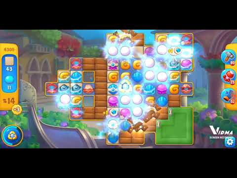 Fishdom. 4305 level no boosters and diamonds