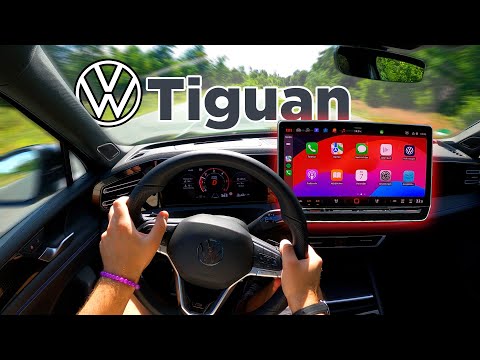 VW Tiguan R-Line 2.0 TDI 2024 – Der wahre König der SUVs | POV | 4K 60FPS
