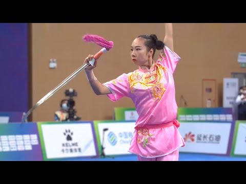 Lai Xiaoxiao's 1st place jianshu - 9.813 - 14th All China Games: Wushu Taolu