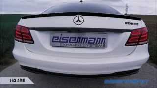 Video: Soundfile zur Eisenmann Komplettanlage für den W212 E63AMG