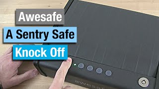 Awesafe: A Sentry Safe Knockoff Shimmed Open