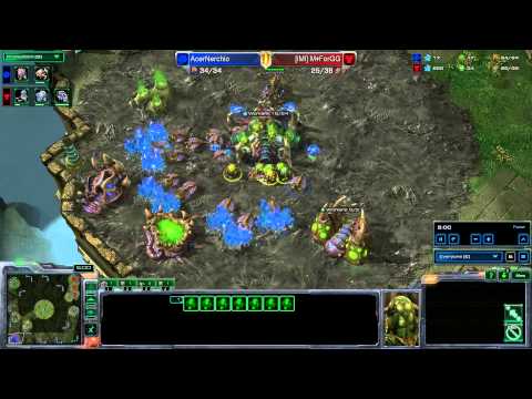 Nerchio ZvT ForGG 1Bo3 Starcraft 2 Heart of the swarm polski komentarz 1080p