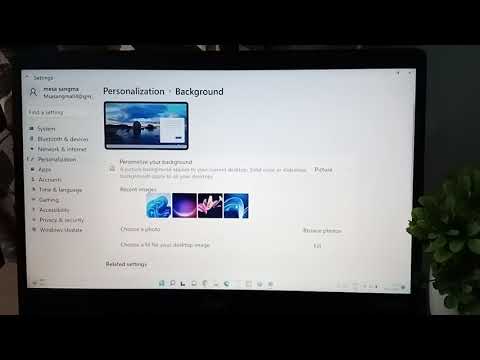 Acer laptop wallpaper setting, how to change wallpaper Acer laptop