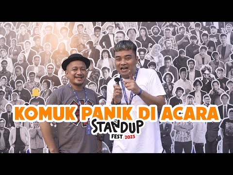 STAND UP FEST 2023 : DARI PANIK, LEGA SAMPAI TAK BISA BERKATA-KATA!!!