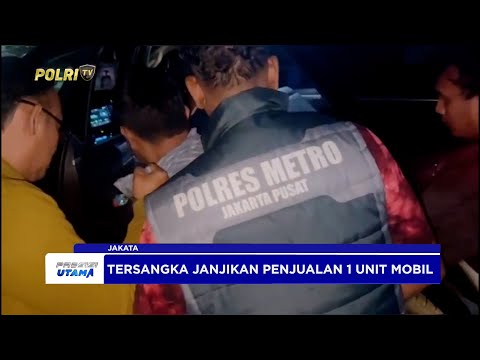 POLRES METRO JAKPUS AMANKAN PELAKU PENIPUAN RP 420 JUTA