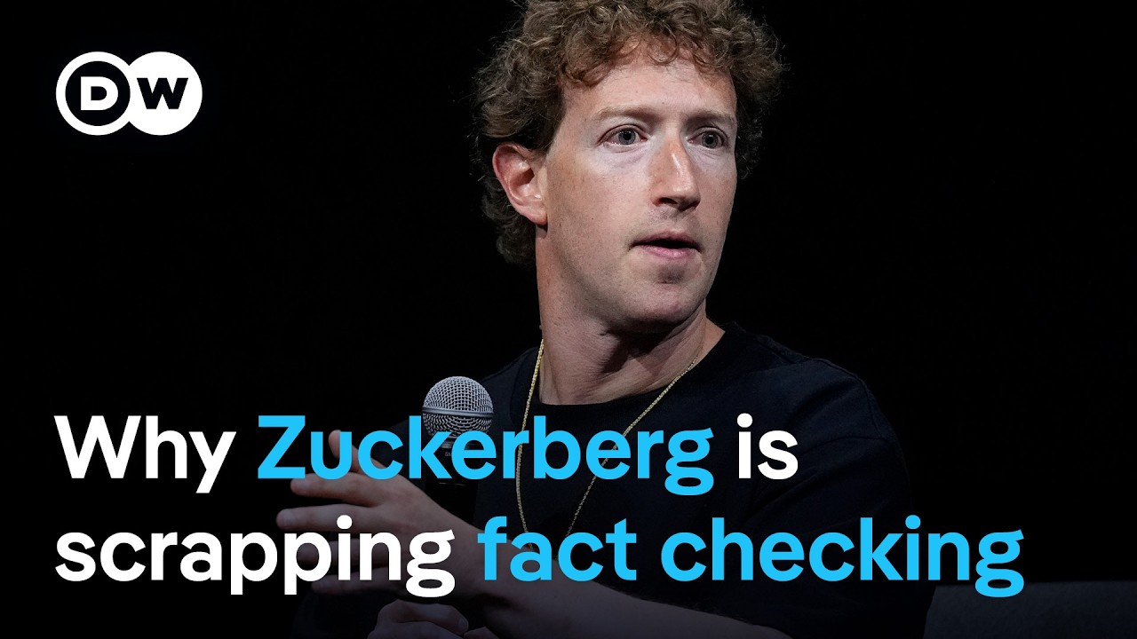 Fact checking to be scrapped on Facebook and Instagram | DW News