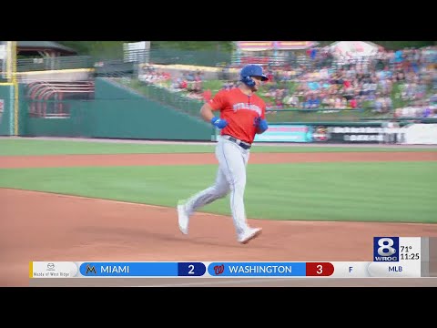 Tebow homers in Mets win over Wings on Pride Night