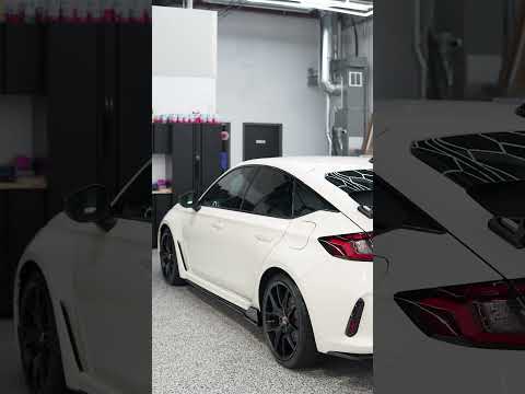 Thumbnail for 2024 Honda Civic Type R with 35% Geoshield Ceramic Tint | D'Andrea Auto Detailing Carol Stream, IL by Honda Stream, Honda Type R, Car, Honda Civic