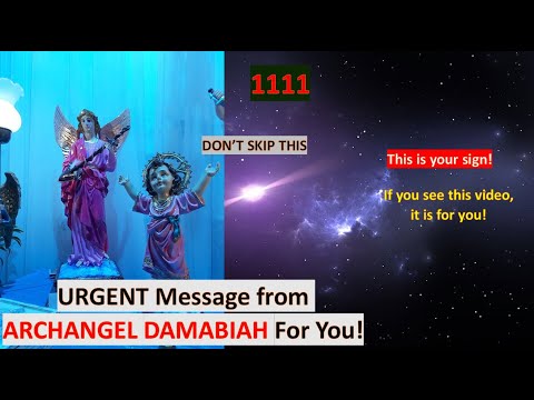 999 ArchAngel DAMABIAH wants you to see this🦋Don't ignore them! Universe Msg | Divine Guidance 1111
