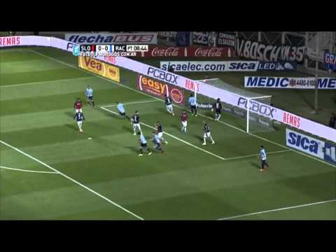 Lo tuvo en las alturas. San Lorenzo 0 - Racing 0. Fecha 25. Primera División 2015. FPT.