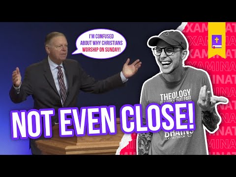 Satan’s Sabbath?! Educating Mark Finley on Why Christian's Worship on Sunday!