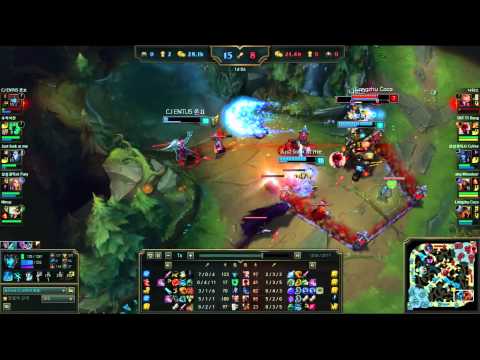 CJ Entus 촘끄 kalista 9/2/10 KDA 하이라이트 2015-12-31
