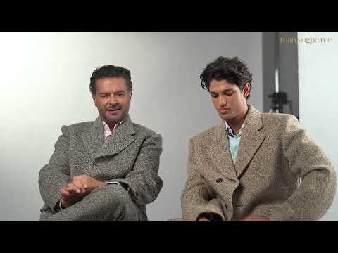 Lebanese icon Ragheb Alama and son come together for the cover of Vogue man Arabia fall winter 2024