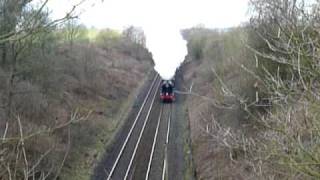 preview picture of video '46115 Scots Guardsman on the Cumbrian Fellsman Sat 13th Feb 2010'