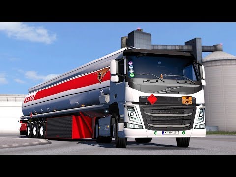 ETS2 1.34 ProMods 2.33 Volvo FM Rotterdam - Frankfurt
